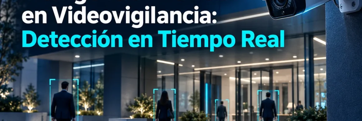 Portada ilustrada sobre inteligencia artificial en videovigilancia.
