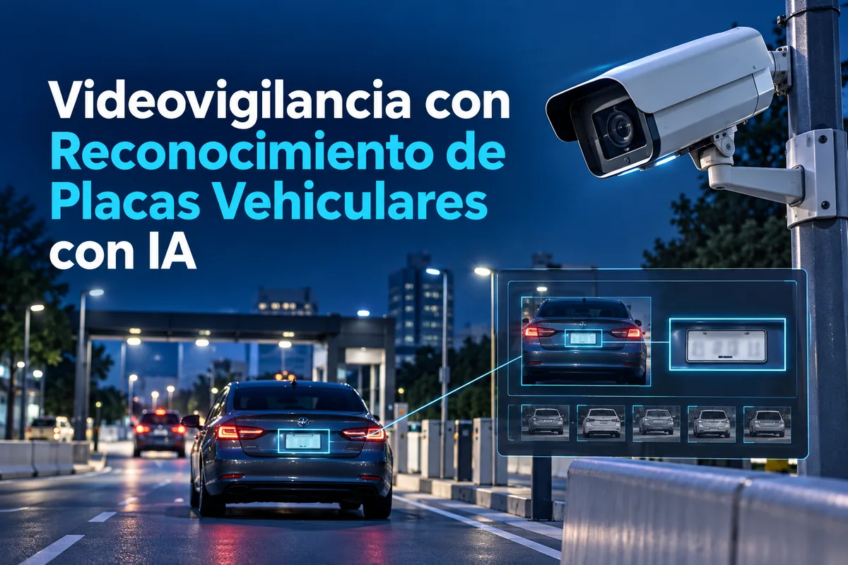 Portada ilustrada sobre reconocimiento de placas vehiculares con IA.