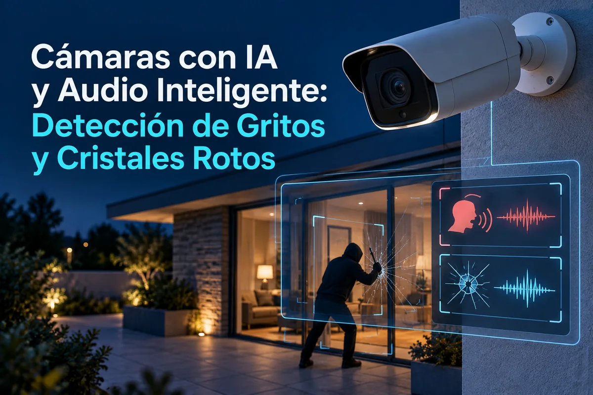 Portada ilustrada sobre audio inteligente en cámaras con IA.