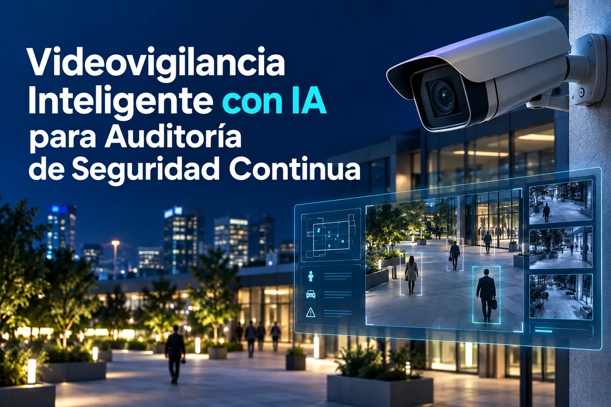 Portada ilustrada sobre auditoría de seguridad con IA.