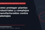 Cómo proteger plantas industriales y complejos manufacturados contra sabotajes