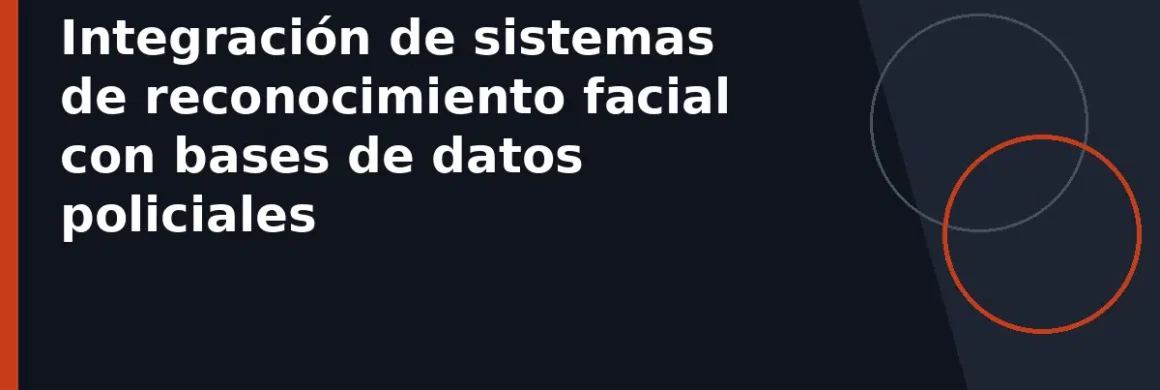 Integración de sistemas de reconocimiento facial con bases de datos policiales