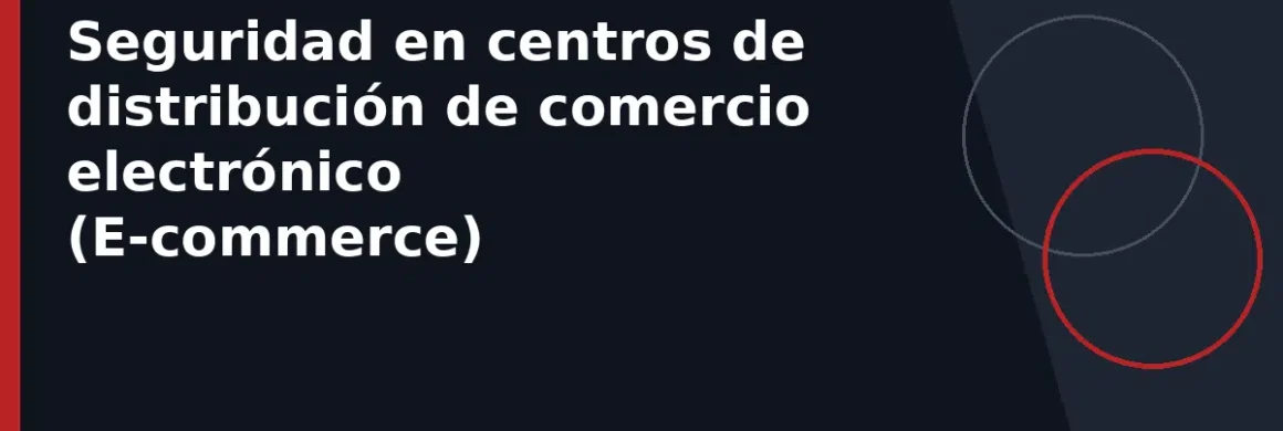 Seguridad en centros de distribución de comercio electrónico (E-commerce)
